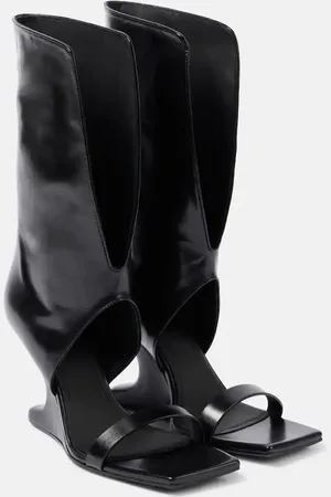 Rick Owens Sandalias Cantilever 80 de piel