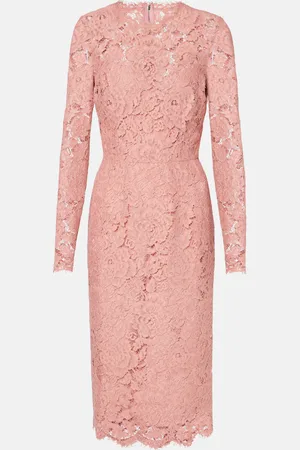 Dolce & Gabbana Vestido midi de encaje