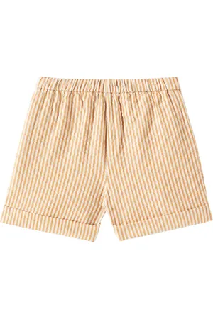 BONPOINT Bebé - shorts Ecady de algodón a rayas