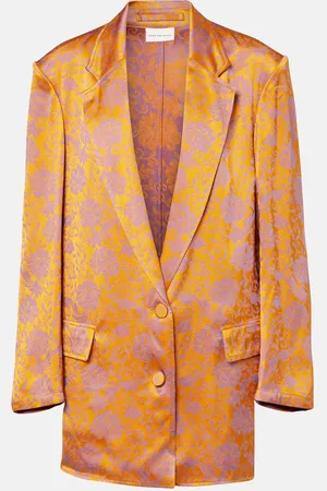 DRIES VAN NOTEN Blazer de jacquard floral