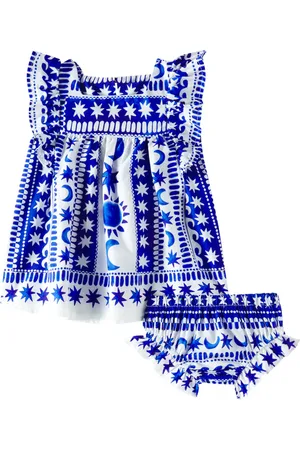 FÁBULA Fábula Bebé - set Fases Da Lua Mini de top y braga