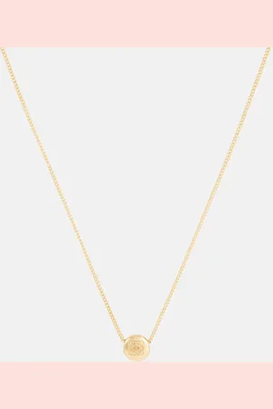 Loewe Collar de plata de ley con anagrama