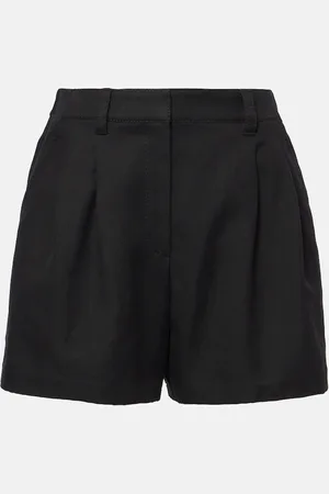 Brunello Cucinelli Shorts de algodón y lino