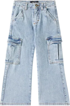 Molo Jeans Addy con efecto desgastado