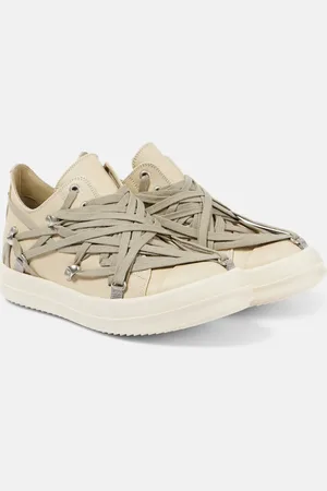Rick Owens Zapatillas Hollywood Megalace de ante