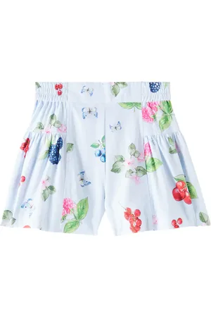 MONNALISA Shorts de algodón estampados