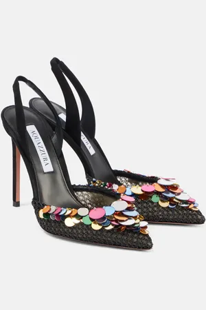 Aquazzura Salones destalonados Can Can 105 de ante
