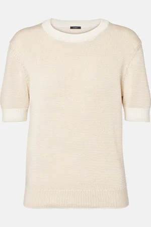 Joseph Camiseta de algodón a rayas