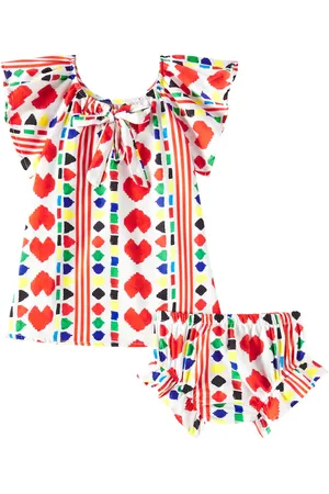 FÁBULA Fábula Bebé - set de vestido y braga de algodón