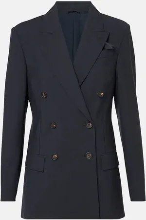 Brunello Cucinelli Blazer en mezcla de lana