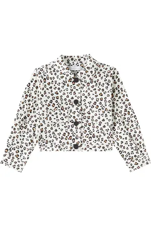 MONNALISA Chaqueta de gabardina en mezcla de algodón