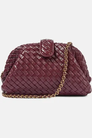 Bottega Veneta Clutch Lauren 1980 Small de piel Intrecciato