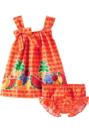 FÁBULA Fábula Bebé - set de vestido y braga de algodón