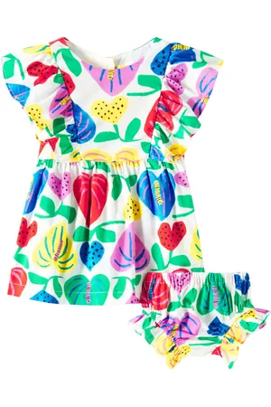 FÁBULA Fábula Bebé - set de vestido y braga de algodón