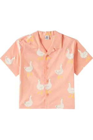 Jelly Mallow Camisa de algodón estampada