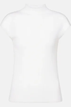 Jardin des Orangers Top de lana con cuello alto