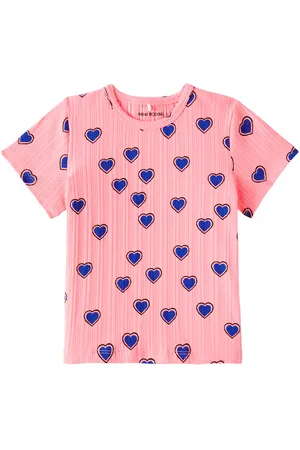 Mini Rodini Camiseta Outlined Hearts