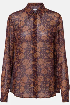 DRIES VAN NOTEN Camisa en jacquard floral