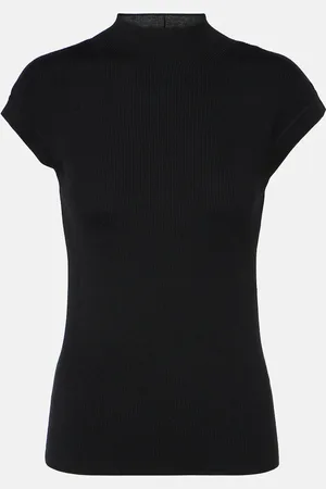 Jardin des Orangers Top de lana con cuello alto