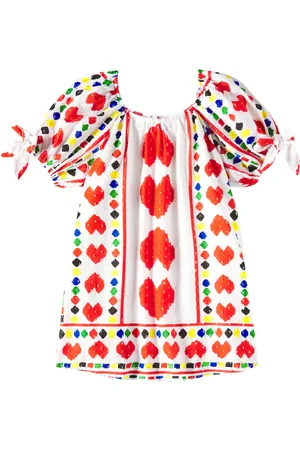 FÁBULA Fábula Vestido Heartbeat de algodón