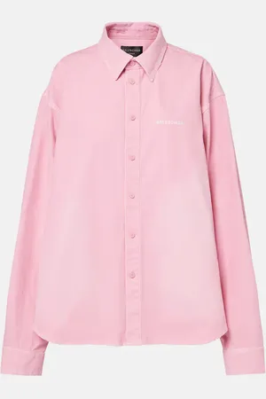 Balenciaga Camisa de algodón oversized