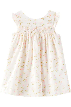 BONPOINT Bebé - vestido Clothibis de algodón floral