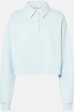 Tory Burch Polo de felpa de algodón