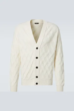 Ermenegildo Zegna Cárdigan acanalado de algodón