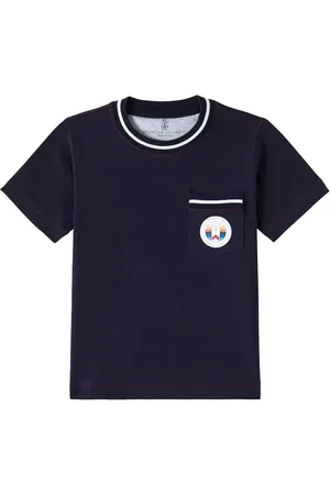 Brunello Cucinelli Camiseta en jersey de algodón