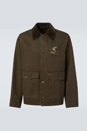 Burberry Chaqueta en sarga de algodón con pana