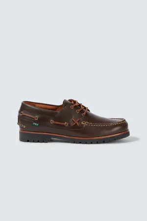 Ralph Lauren Náuticos Ranger de piel