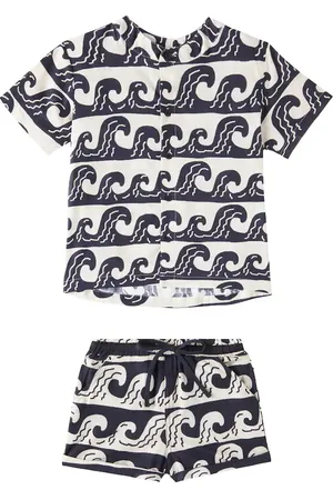 FÁBULA Fábula Set de shorts y camisa de algodón