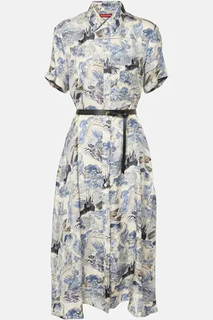 Altuzarra Vestido camisero Kiera de seda