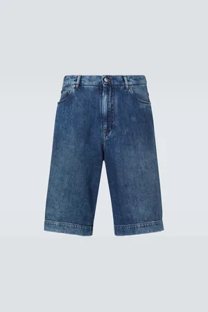 Dolce & Gabbana Bermudas de denim con logo
