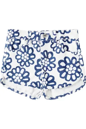 FÁBULA Fábula Shorts en denim floral