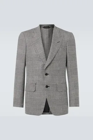 Tom Ford Blazer Shelton a cuadros