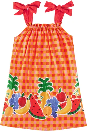 FÁBULA Fábula Vestido de algodón estampado