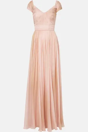 Elie saab Vestido de fiesta de chifón de seda