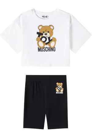 Moschino Set de top y shorts en mezcla de algodón