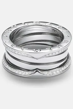 Bvlgari Anillo B.zero1 de oro blanco de 18 ct con diamantes
