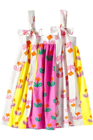 FÁBULA Fábula Vestido Flor Singela de algodón
