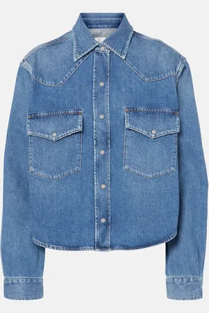 Citizens of Humanity Camisa de denim cropped
