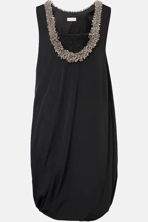 DRIES VAN NOTEN Vestido corto adornado