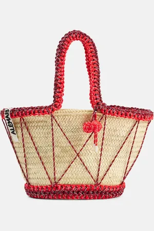 ALÉMAIS Alémais Bolso cesta Lalo Maxi de macramé