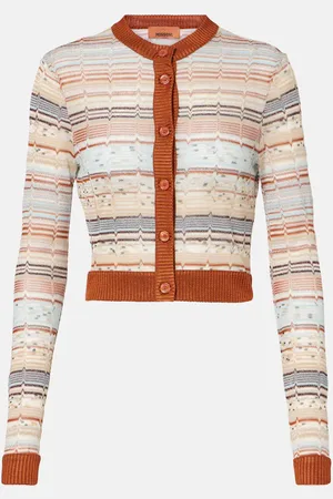 Missoni Cárdigan de lamé en zigzag