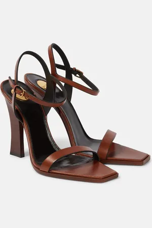 Saint Laurent Sandalias Susan 110 de piel