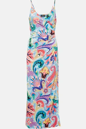 Etro Vestido midi estampado