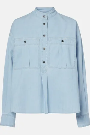 Marant Etoile Top Vero de algodón