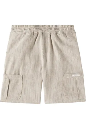 Donsje Shorts Aleid de algodón a rayas