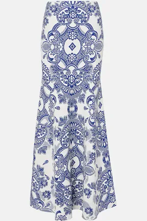 Etro Falda larga en jacquard